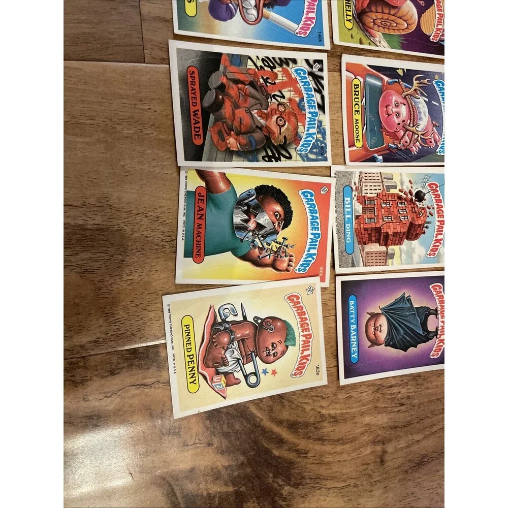 Vtg GARBAGE PAIL KIDS Topps 1986 Lot 26 No Repeats